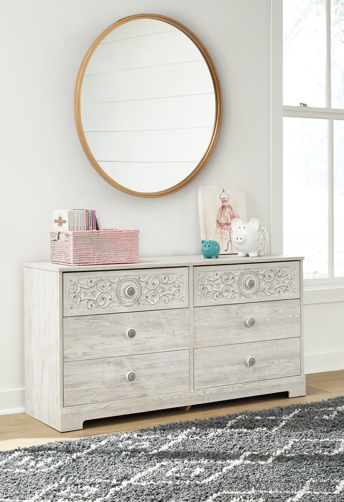 Paxberry Six Drawer Dresser