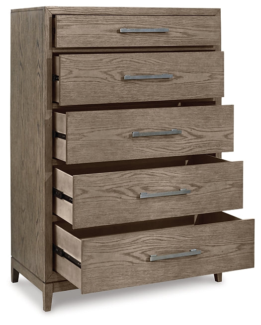 Chrestner Five Drawer Chest