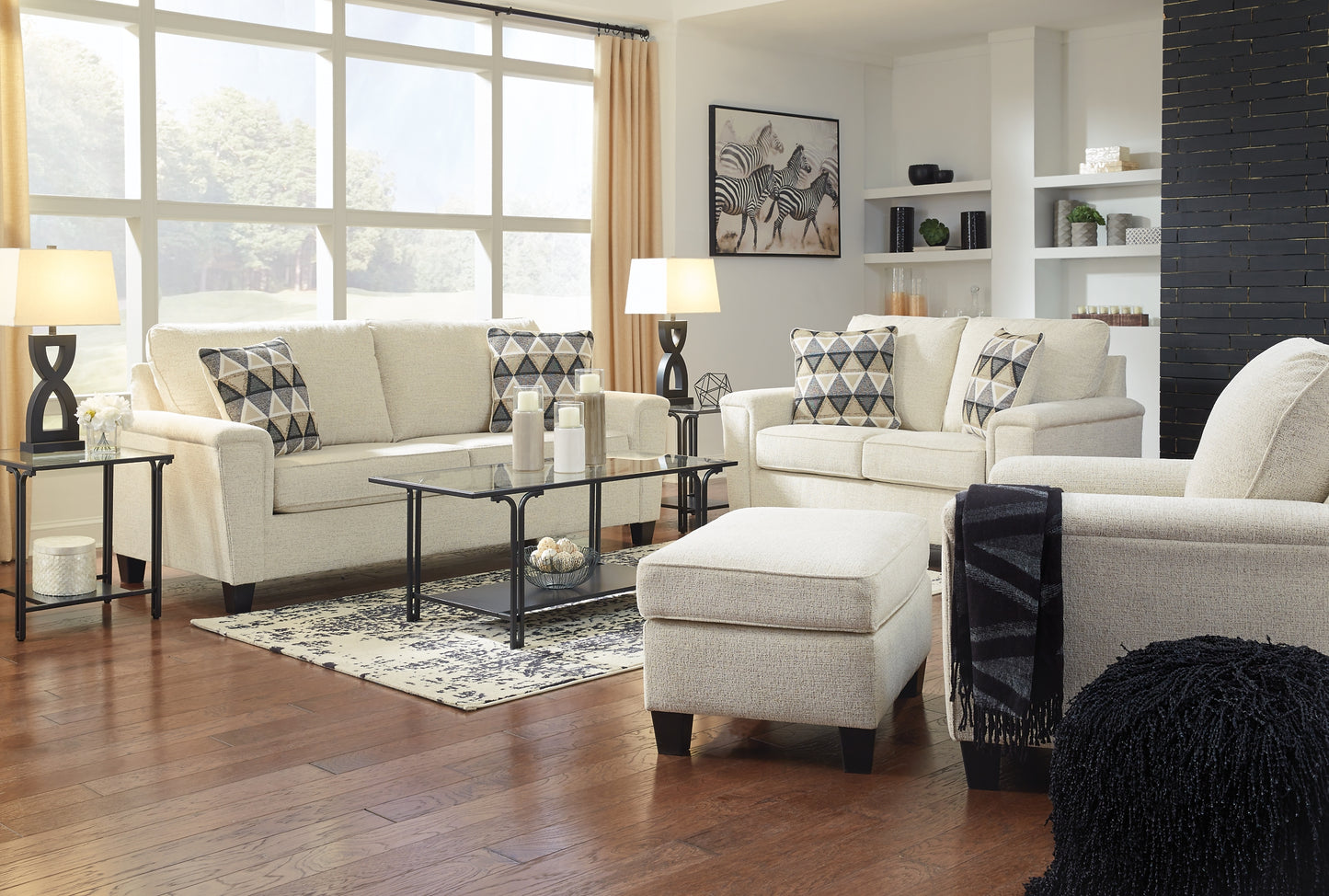 Abinger Sofa, Loveseat, Chair and Ottoman