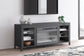 Cayberry TV Stand with Fireplace