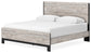 Vessalli King Panel Bed with Mirrored Dresser, Chest and 2 Nightstands