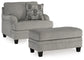 Davinca Chair and Ottoman